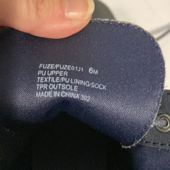 Madden Girl Navy Blue Suede Leather boots - Picture 4 of 6